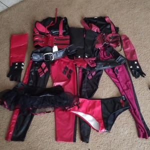 Harley Quinn Arkham Asylum costume lot